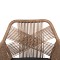 ΠΟΛΥΘΡΟΝΑ TOPIN HM6048.03 ΑΛΟΥΜΙΝΙΟ ΑΝΘΡΑΚΙ-P.E. RATTAN ΜΠΕΖ-ΜΑΞΙΛΑΡΙ ΑΝΘΡΑΚΙ