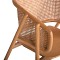 ΠΟΛΥΘΡΟΝΑ KENLEE HM9872 ΦΡΑΞΙΝΟΣ ΚΑΙ ΦΥΣΙΚΟ RATTAN RATTAN ΣΕ ΦΥΣΙΚΟ 57,5x55x81Yεκ.