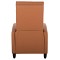 ΠΟΛΥΘΡΟΝΑ RELAX HIBER HM9782.22 ΚΑΦΕ PU 67,5x90x104Υ εκ.
