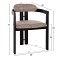 ΠΟΛΥΘΡΟΝΑ ΤΡΑΠΕΖΑΡΙΑΣ KALL HM18247.02 ΚΑΦΕ ΥΦΑΣΜΑ--PLYWOOD ΣΕ ΜΑΥΡΟ 56x45x73Υεκ
