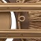 ΡΟΛΟΙ ΤΟΙΧΟΥ HM4200 ΜΕΤΑΛΛΟ & ΙΝΕΣ RAFFIA ΣΕ ΓΗΙΝΑ ΧΡΩΜΑΤΑ 100x49Υεκ.