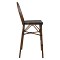 ΣΚΑΜΠΟ ΑΛΟΥΜΙΝΙΟΥ AZARIA HM5059 BAMBOO LOOK ΚΑΦΕ ΜΕ TEXTLINE 44x52x115Υεκ