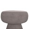 ΣΚΑΜΠΟ ΣΤΡΟΓΓΥΛΟ INTERON HM18171.03 FIBER CEMENT ΣΕ ΓΚΡΙ--Φ34x39Υεκ.
