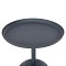 ΤΡΑΠΕΖΙ ΒΟΗΘΗΤΙΚΟ ΣΤΡΟΓΓΥΛΟ DELBEL HM4261.05 ΜΕΤΑΛΛΟ ΜΠΛΕ ΣΚΟΥΡΟ Φ39,5x53,5Υ εκ.