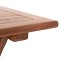 ΤΡΑΠΕΖΙ ΠΤΥΣΣΟΜΕΝΟ ΟΡΘΟΓΩΝΙΟ ERIS HM18117 ΞΥΛΟ TEAK--ΦΥΣΙΚΟ 120x70x76Υεκ.