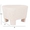 ΤΡΑΠΕΖΙ ΣΑΛΟΝΙΟΥ ΣΕΙΡΑ SANTORINI HM18053 MDF ΣΕ ΥΠΟΛΕΥΚΟ ΧΡΩΜΑ 54x61x40,5Υεκ.