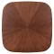 ΤΡΑΠΕΖΙ ΤΡΑΠΕΖΑΡΙΑΣ RINER HM9733 MDF ΜΕ ΚΑΠΛΑΜΑ ΚΑΡΥΔΙΑΣ 150x150x75Υ εκ.