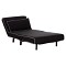 ΠΟΛΥΘΡΟΝΑ ΚΡΕΒΑΤΙ BRAXTON HM8425.03 ΜΑΥΡΟ ΥΦΑΣΜΑ 78x88x78Υεκ.