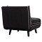 ΠΟΛΥΘΡΟΝΑ ΚΡΕΒΑΤΙ BRAXTON HM8425.03 ΜΑΥΡΟ ΥΦΑΣΜΑ 78x88x78Υεκ.
