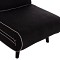 ΠΟΛΥΘΡΟΝΑ ΚΡΕΒΑΤΙ BRAXTON HM8425.03 ΜΑΥΡΟ ΥΦΑΣΜΑ 78x88x78Υεκ.