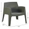 ΠΟΛΥΘΡΟΝΑ ΠΟΛΥΠΡΟΠΥΛΕΝΙΟΥ LOUNGE SLEEK HM6365.05 DARK OLIVE GREEN 62,5x48,5x73Υεκ.