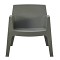 ΠΟΛΥΘΡΟΝΑ ΠΟΛΥΠΡΟΠΥΛΕΝΙΟΥ LOUNGE SLEEK HM6365.05 DARK OLIVE GREEN 62,5x48,5x73Υεκ.