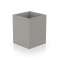 BROWNIE PK  Paper bin square Artificial leather Taupe