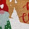 Χαλάκι εισόδου Merry Christmas 38x58εκ. κοκοφοίνικας