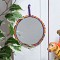 Καθρέπτης στρογγυλός 20εκ. με χάντρες