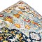 Πουφ blue fresco 60x60 υφαντό βαμβακερό