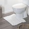 Twist 45x55 white πατάκι λεκάνης Sealskin
