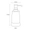 Glossy silver 250 ml δοχείο κρεμοσάπουνου Sealskin