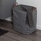 Geometric 50x40 grey καλάθι απλύτων Sealskin