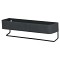 Brix black small ράφι + κρεμάστρα Sealskin