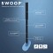 Tiger Tess Πιγκάλ με Εύκαμπτη Βούρτσα Swoop® Black / Anthracite 1329320746
