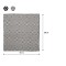 Trellis 60x60 grey πατάκι μπάνιου Sealskin