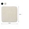 Angora 60x60 off-white πατάκι μπάνιου Sealskin