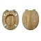 Tiger Hetta Καπάκι Λεκάνης MDF Brown 800589