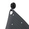 Ribb Αντιολισθητικό Πατάκι 55x55cm Anthracite with Black Hook Sealskin