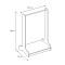 Έπιπλο εισόδου Belgum Megapap χρώμα pine oak 87,3x35x128εκ.