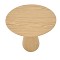 Tραπέζι Donda pakoworld mdf sonoma Φ100x76εκ