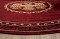 ΧΑΛΙ ΕΚΚΛΗΣΙΑΣΤΙΚΟ ATHOS 2128A BURGUNDY  ΡΟΤΟΝΤΑ - 200X200  NewPlan