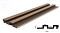 PS PANEL  ΜΕ 3D ΠΗΧΑΚΙΑ 14 RESIDENCE 21/122 mm GOLDEN/BROWN OAK NewPlan
