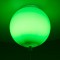 GLOBOSTAR® BALLOON 00653 Παιδικό Φωτιστικό Οροφής με Ντουί 1 x E27 AC 220-240V IP20 - Πράσινο - Μ30 x Π30 x Υ33cm