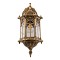 GLOBOSTAR® DARCY 00658 Vintage Φωτιστικό Τοίχου - Απλίκα με Ντουί 1 x E27 AC 220-240V IP20 - Μπρούτζινο Εφέ Σκουριάς - Μ15.5 x Π15.5 x Υ34.5cm