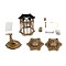 GLOBOSTAR® DARCY 00658 Vintage Φωτιστικό Τοίχου - Απλίκα με Ντουί 1 x E27 AC 220-240V IP20 - Μπρούτζινο Εφέ Σκουριάς - Μ15.5 x Π15.5 x Υ34.5cm