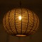 GLOBOSTAR® MANDALA 00732 Boho Κρεμαστό Φωτιστικό Οροφής με Ντουί 1 x E27 AC 220-240V IP20 - Μπεζ - Μ80 x Π80 x Υ60cm