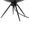 GloboStar® JAVAN 00737 Μοντέρνο Επιτραπέζιο Φωτιστικό Πορτατίφ Μονόφωτο 1 x E27 IP20 Μελί Γυαλί με Μαύρο Μέταλλο - Μ30 x Π30 x Y19cm