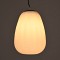 GLOBOSTAR® FREYA 00745 Μοντέρνο Κρεμαστό Φωτιστικό Οροφής με Ντουί 1 x E27 AC 220-240V IP20 - Λευκό & Ασημί - Μ24 x Π24 x Υ35cm