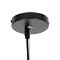 GLOBOSTAR® FREYA 00745 Μοντέρνο Κρεμαστό Φωτιστικό Οροφής με Ντουί 1 x E27 AC 220-240V IP20 - Λευκό & Ασημί - Μ24 x Π24 x Υ35cm