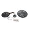 GLOBOSTAR® AXTON 00751 Μοντέρνο Κρεμαστό Φωτιστικό Οροφής LED 5W 500lm 180° AC 220-240V IP20 Θερμό Λευκό 2700K - Sanan SMD Chip - Μαύρο Φιμέ - Μ30 x Π30 x Υ15cm - 2 Xρόνια Εγγύηση