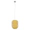 GLOBOSTAR® MAURITIUS 00899 Boho Κρεμαστό Φωτιστικό Οροφής με Ντουί 1 x E27 AC 220-240V IP20 - Μπεζ - Μ30 x Π30 x Υ40cm