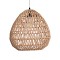 GLOBOSTAR® JJENSON 00911 Boho Κρεμαστό Φωτιστικό Οροφής με Ντουί 1 x E27 AC 220-240V IP20 - Μπεζ - Μ36 x Π36 x Υ30cm