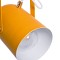 GLOBOSTAR® HAZEL 00926 Μοντέρνο Κρεμαστό Φωτιστικό Οροφής με Ντουί 1 x E27 AC 220-240V IP20 - Πορτοκαλί & Χρυσό - Μ12 x Π12 x Υ27cm