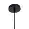 GLOBOSTAR® JAVER 00934 Vintage Κρεμαστό Φωτιστικό Οροφής με Ντουί 1 x E27 AC 220-240V IP20 - Διάφανο & Χάλκινο - Μ14.5 x Π14.5 x Υ28cm