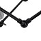 GLOBOSTAR® SPIDER 01012 Vintage Φωτιστικό Οροφής με Ντουί 12 x E27 AC 220-240V IP20 - Μαύρο - Μ100 x Π100 x Υ40cm