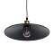GLOBOSTAR® CARAVEL 01042 Vintage Κρεμαστό Φωτιστικό Οροφής με Ντουί 1 x E27 AC 220-240V IP20 - Μαύρο & Χρυσό - Μ36 x Π36 x Υ10cm