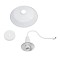GLOBOSTAR® RAY 01066 Vintage Φωτιστικό Τοίχου - Απλίκα με Ντουί 1 x E27 AC 220-240V IP20 - Λευκό - Μ26 x Π37 x Υ32cm
