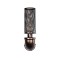 GloboStar® RAZA 01105 Vintage Επιτοίχιο Φωτιστικό Απλίκα Μονόφωτο 1 x E27 IP20 Χάλκινο Μέταλλο - Μ13 x Π12 x Υ38cm