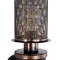 GloboStar® RAZA 01105 Vintage Επιτοίχιο Φωτιστικό Απλίκα Μονόφωτο 1 x E27 IP20 Χάλκινο Μέταλλο - Μ13 x Π12 x Υ38cm